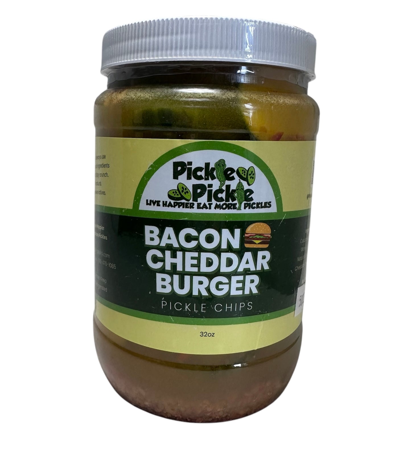 Bacon Cheddar Burger Pickle Chips