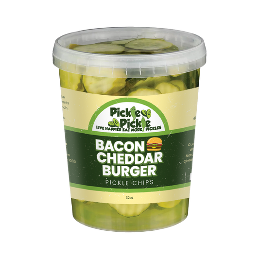 Bacon Cheddar Burger Pickle Chips